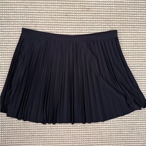 Jersey pleated skirt
